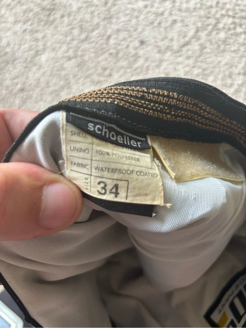 FoxBlue and Black MX Pants size 34